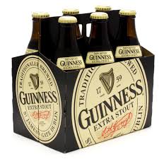 Guinness Extra Stout 6 Pack Bottles 