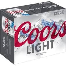 Coors Light 12PK Cans