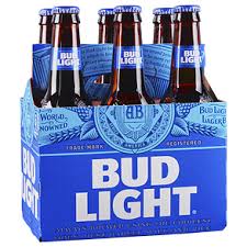 Bud Light 12 oz 6 PK Bottles