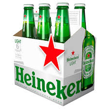 Heineken Light 6 Pack Bottle