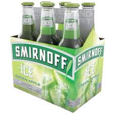 Smirnoff Ice Green Apple 6PK Bottles