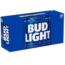 Bud Light 12oz 18 Pack Cans
