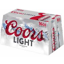 Coors Light Alluminum 16oz 15 Cans