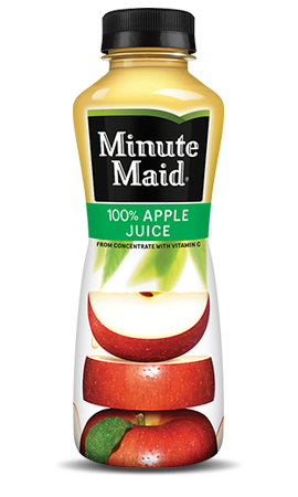 Minute Maid 100% Apple Juice 12 oz 