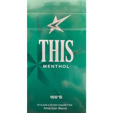 This Menthol 100's 