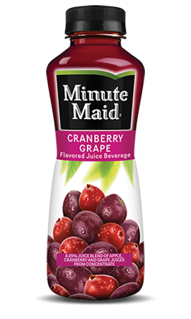 Minute Maid Cranberry Grape 12 oz