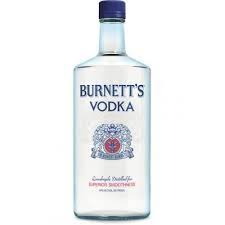 Burnett's Vodka 750ml Glass 