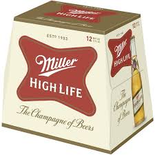 Miller High Life 12PK Bottles 