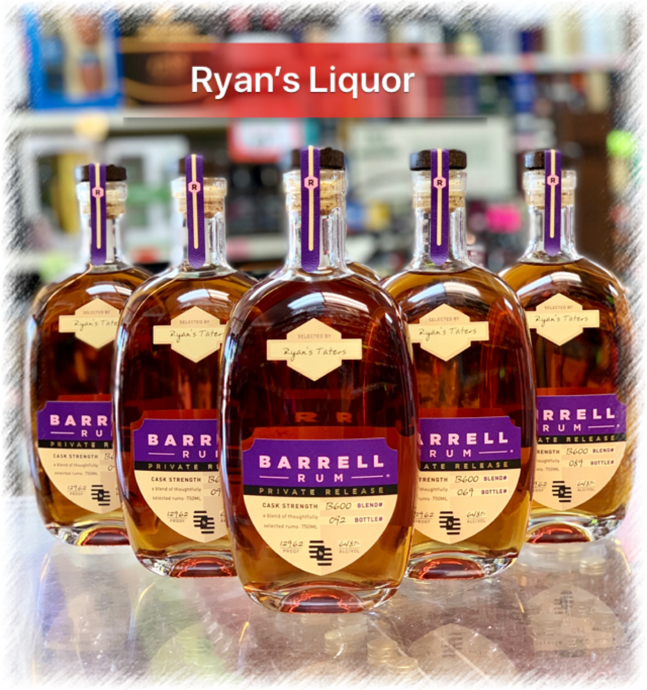 Barrell Rum Ryan's Pick 750ml