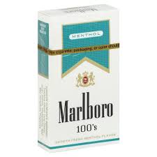 Maboro Menthol Gold Pack 100's 