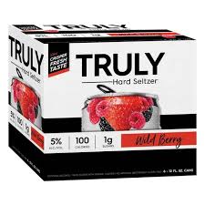 Truly Hard Seltzer Wild Berry 6pk Cans