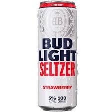 Bud Light Seltzer Strawberry 25 oz Can