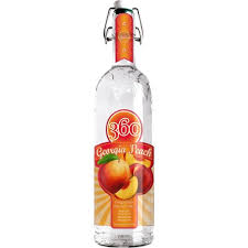 360 Georgia Peach Vodka 1L