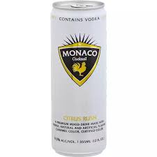Monaco Citrus Crush 12 oz Can