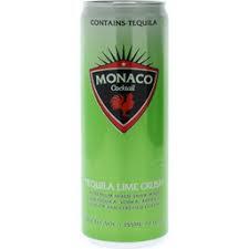 Monaco Tequila Lime Crush 12 oz Can