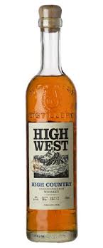 High West Whisky High Country 750