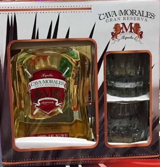 Cava Morales Reposado 750 giftset 