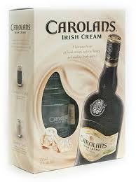 Carolans Irish Cream 750 gift set